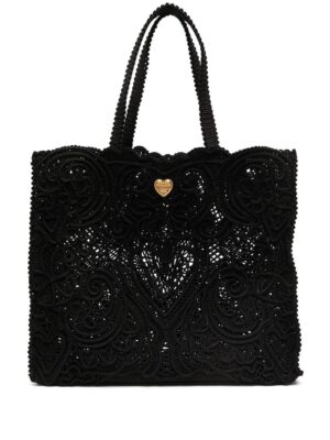 15971744_29830861_1000.jpg Dolce & Gabbana large Beatrice cordonetto lace tote bag