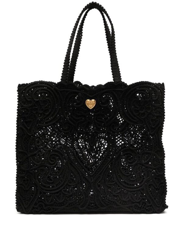 15971744_29830861_1000.jpg Dolce & Gabbana large Beatrice cordonetto lace tote bag