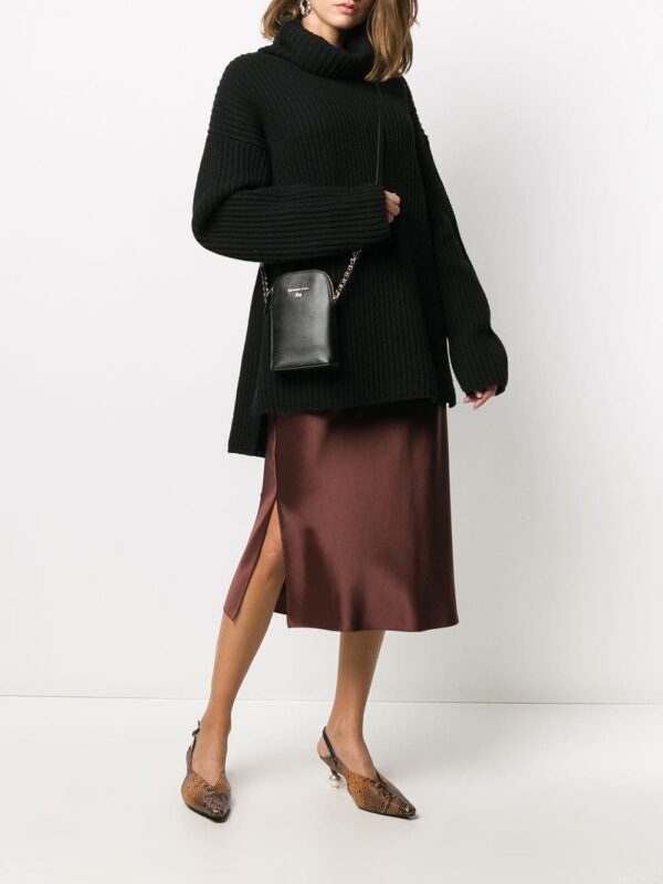 16035945_30004826_1000.jpg Michael Michael Kors leather shoulder bag with chain-link strap