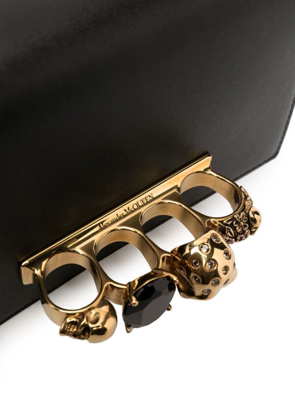 Alexander McQueen mini jewelled shoulder bag