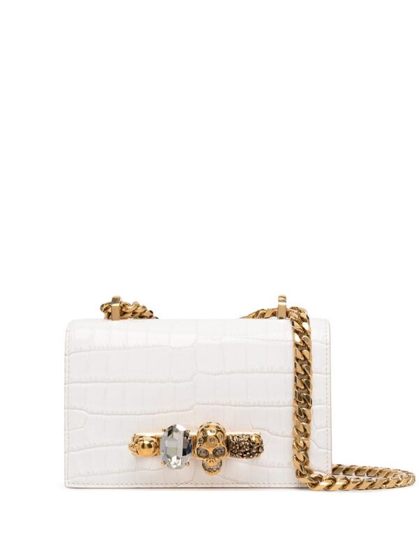 16070868_30186341_1000.jpg Alexander McQueen embossed knuckleduster shoulder bag