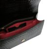 Alexander McQueen embossed knuckleduster shoulder bag