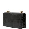 Alexander McQueen embossed knuckleduster shoulder bag