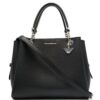 16073429_30251507_1000.jpg Emporio Armani pebbled effect chain strap tote bag