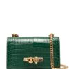 16077974_30220757_1000.jpg Alexander McQueen Jewelled crocodile-effect satchel