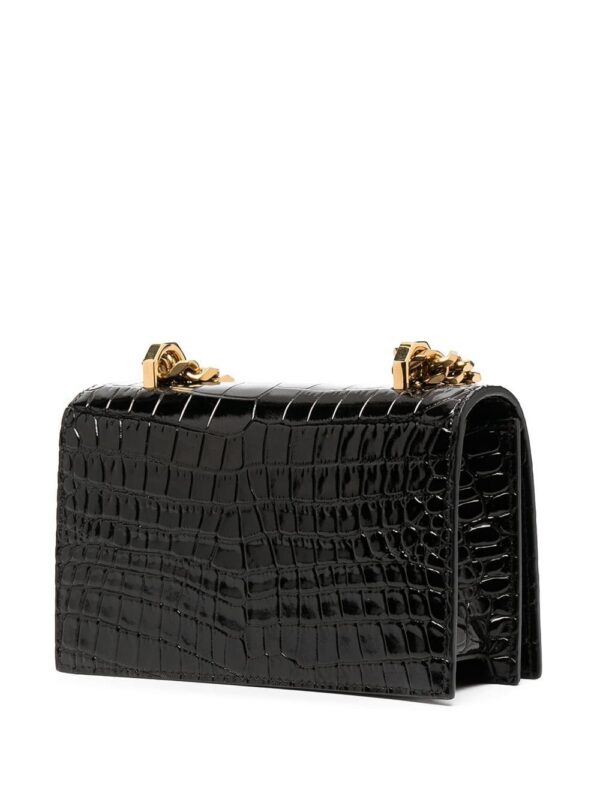 16087999_30245945_1000.jpg Alexander McQueen Jewelled crocodile-effect satchel