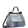16091760_32259331_1000.jpg Dolce & Gabbana medium Sicily patchwork denim shoulder bag