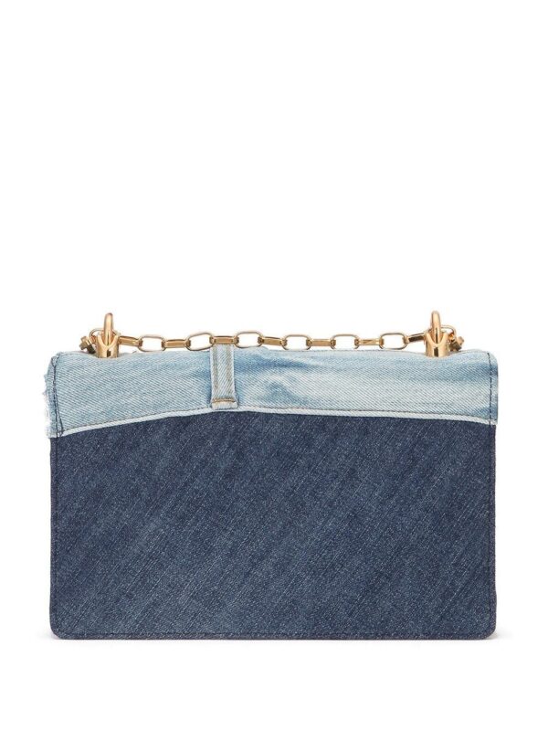 16091766_32260466_1000.jpg Dolce & Gabbana DG Girls patchwork-denim crossbody bag