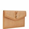 Saint Laurent Uptown canvas clutch bag