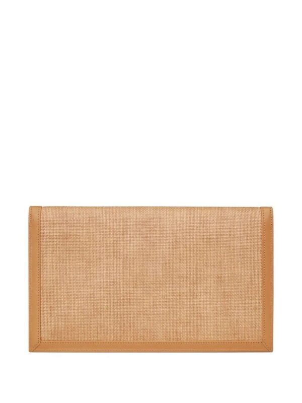 Saint Laurent Uptown canvas clutch bag