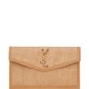 Saint Laurent Uptown canvas clutch bag