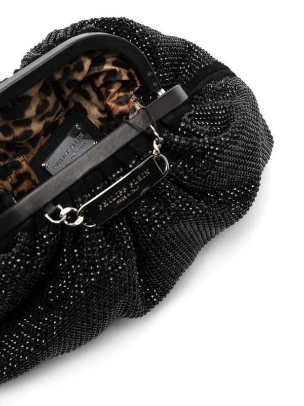 16177740_31024037_1000.jpg Philipp Plein crystal-embellished clutch bag