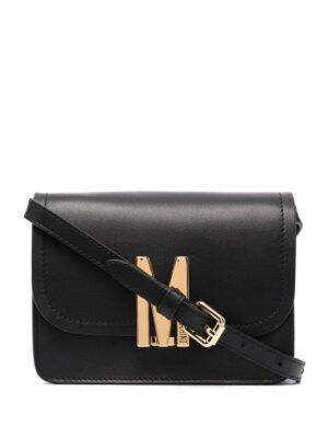 16211372_30994324_1000.jpg Moschino M logo-plaque bag