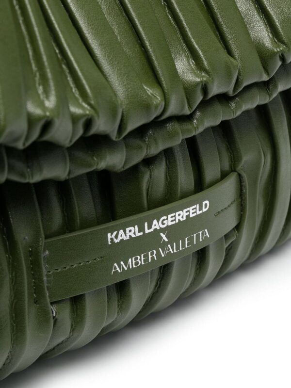 16224095_32524491_1000.jpg Karl Lagerfeld x Amber Valletta pleated folded tote bag