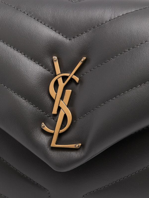16248684_33685299_1000.jpg Saint Laurent Loulou logo-plaque shoulder bag