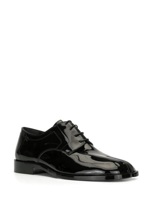Maison Margiela  Tabi patent-leather brogues