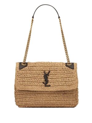 16271635_37417467_1000.jpg Saint Laurent medium Niki raffia shoulder bag