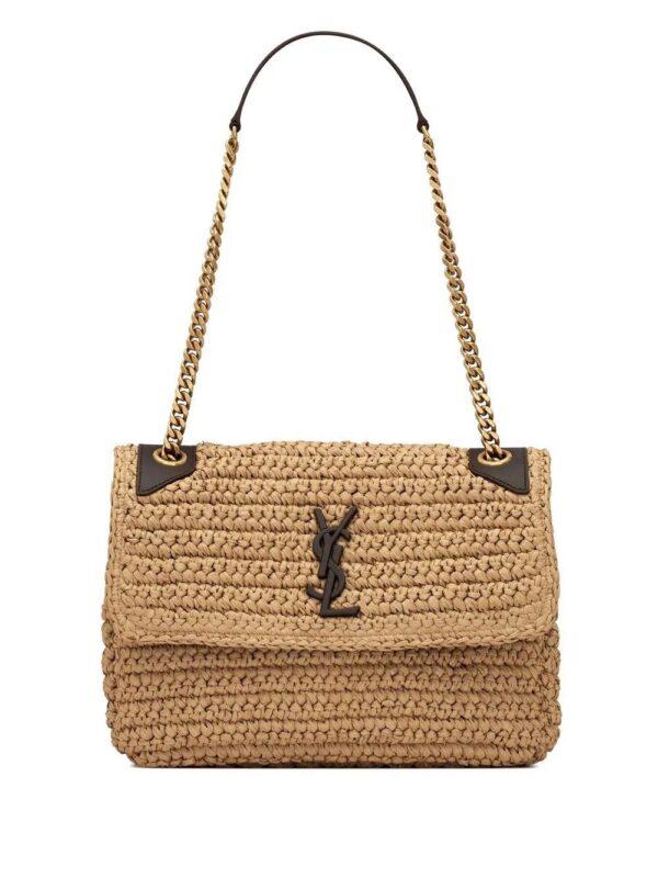16271635_37417467_1000.jpg Saint Laurent medium Niki raffia shoulder bag