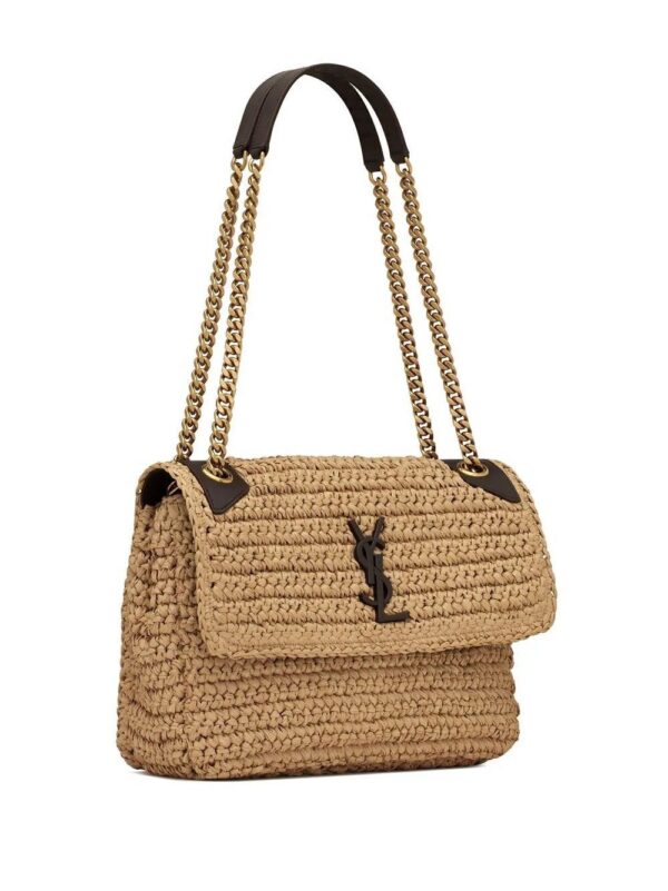 16271635_37417468_1000.jpg Saint Laurent medium Niki raffia shoulder bag