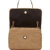 16271635_37419325_1000.jpg Saint Laurent medium Niki raffia shoulder bag