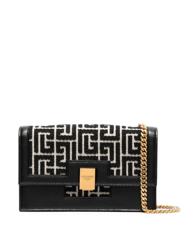 16308356_31366279_1000.jpg Balmain mini 1945 monogram jacquard bag