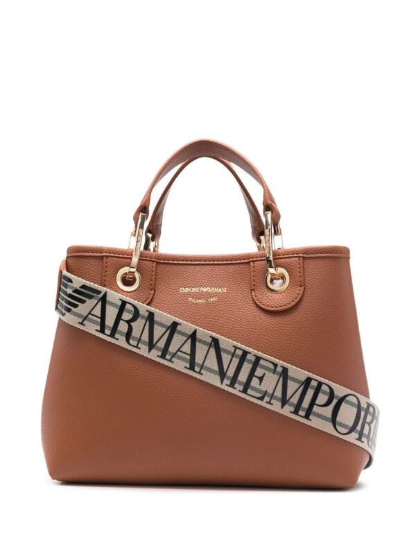 16335188_31482217_1000.jpg Emporio Armani logo-shoulder strap tote bag