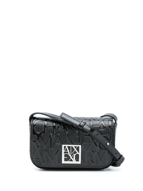 16340301_34706637_1000.jpg Armani Exchange embossed logo crossbody bag