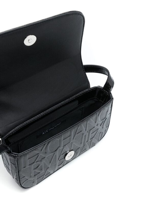 16340301_34706640_1000.jpg Armani Exchange embossed logo crossbody bag