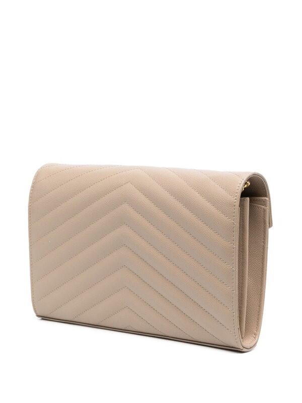 16392696_31583692_1000.jpg Saint Laurent monogram-plaque quilted shoulder bag