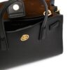 16411873_31669943_1000.jpg Tory Burch logo-plaque pebbled tote bag