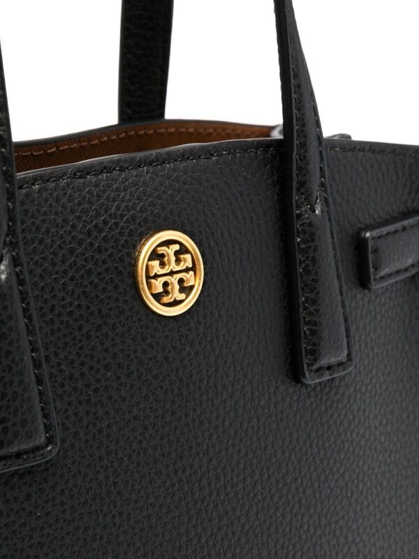 16411873_31670429_1000.jpg Tory Burch logo-plaque pebbled tote bag