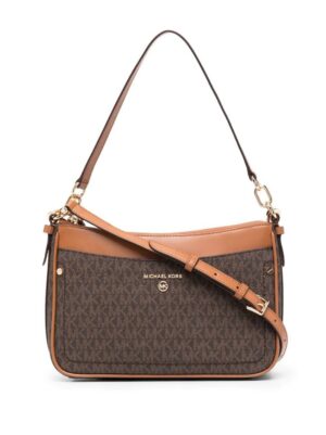 Michael Michael Kors  logo-monogram shoulder bag