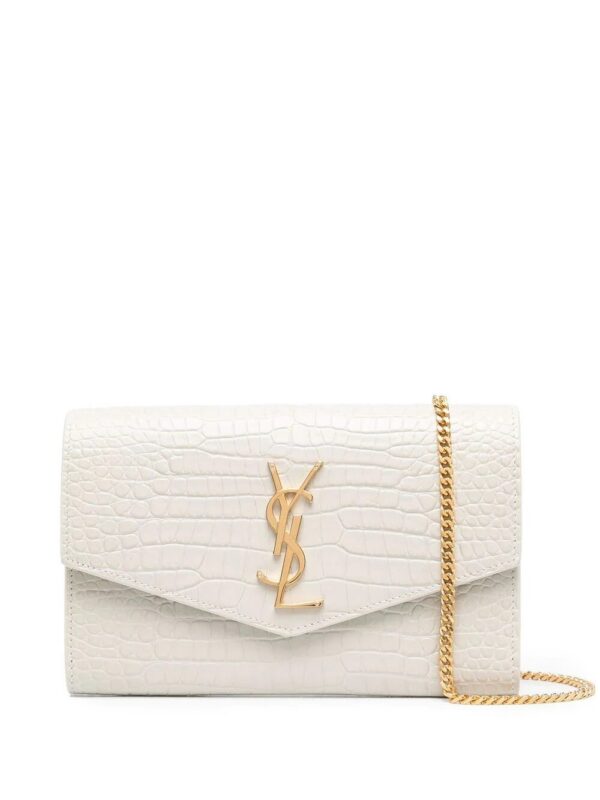 16608358_32532905_1000.jpg Saint Laurent Uptown crocodile-effect clutch bag
