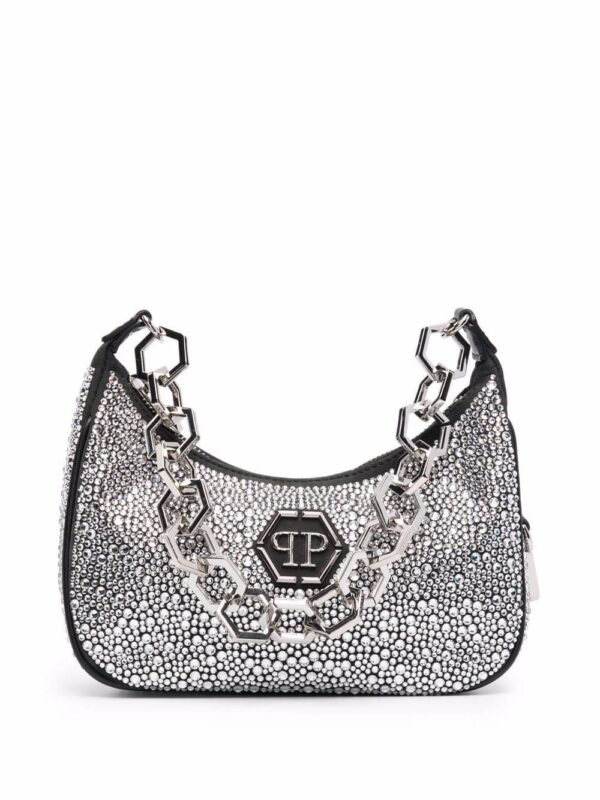 16609502_34302370_1000.jpg Philipp Plein crystal-embellished shoulder bag