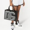 16659003_33814328_1000.jpg Dolce & Gabbana DG Daily logo-print calf leather shopper bag