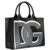 16659003_33815340_1000-1.jpg Dolce & Gabbana DG Daily logo-print calf leather shopper bag
