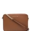 16691733_31dbdab0-7ed8-4db6-8cd9-e09354383641_1000.jpg Michael Michael Kors logo-plaque leather satchel bag