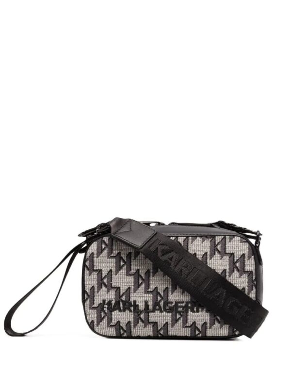 16703058_809f700b-4aba-499a-bfd4-38d563108f73_1000.jpg Karl Lagerfeld K/Monogram jacquard camera bag