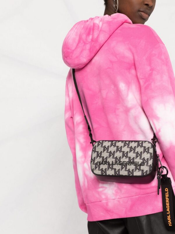 16703058_f8d26779-5f80-4cb0-ba8b-cc8096055b62_1000.jpg Karl Lagerfeld K/Monogram jacquard camera bag