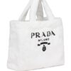 16762055_33135377_1000.jpg Prada logo-print terry-cloth tote bag