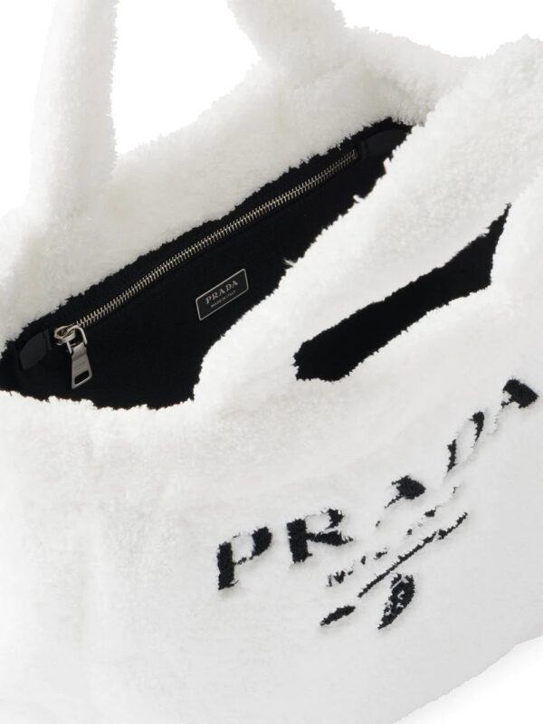 16762055_33136473_1000.jpg Prada logo-print terry-cloth tote bag
