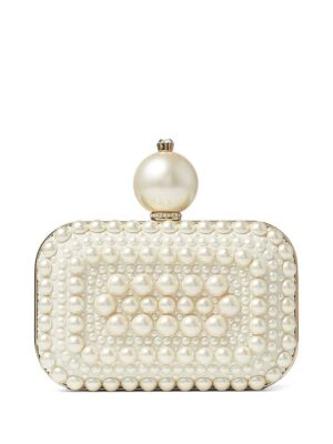 16771840_33885683_1000.jpg Jimmy Choo Micro Cloud pearl-embellished clutch bag