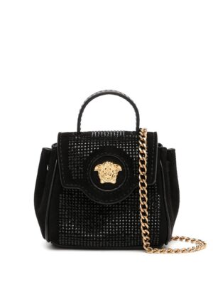 16900122_35944984_1000.jpg Versace La Medusa crystal-embellished mini bag