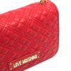 Love Moschino quilted logo-plaque shoulder bag