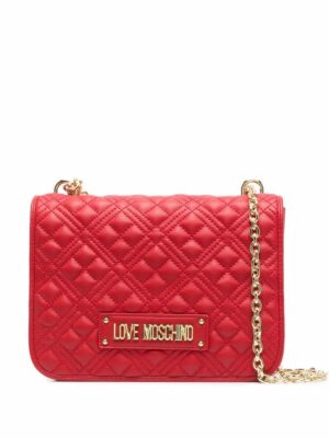 16922441_33802970_1000.jpg Love Moschino quilted logo-plaque shoulder bag