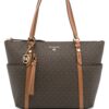 16934420_35330173_1000.jpg Michael Michael Kors monogram-print leather tote bag