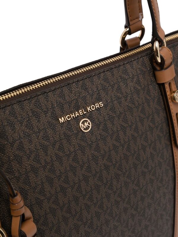 16934420_35330175_1000-1.jpg Michael Kors monogram-print leather tote bag