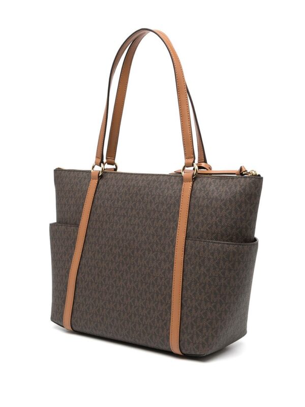 16934420_35330176_1000-1.jpg Michael Kors monogram-print leather tote bag