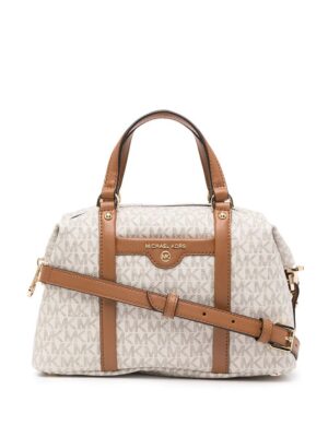 16934440_34163596_1000.jpg Michael Michael Kors Beck monogram-print satchel