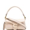 16935445_1f39b134-b76d-4ded-8836-2e58b60ece52_1000.jpg Coach logo-plaque leather tote bag
